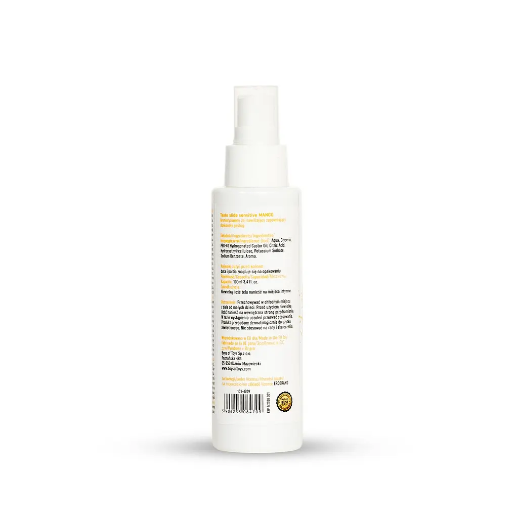Лубрикант на водній основі MyLove Taste Slide Sensitive Mango, 100 мл - фото 2