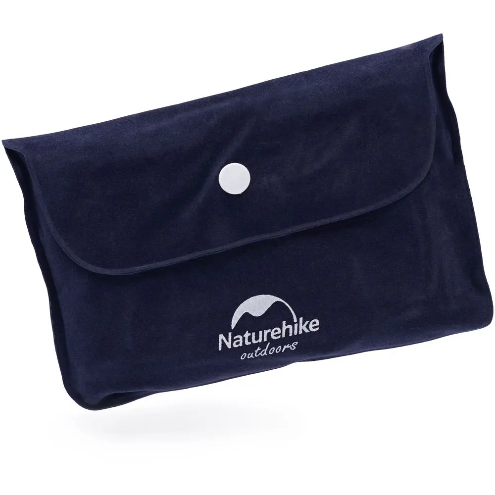 Подушка надувна Naturehike Square Inflatable NH18F018-Z, темно-блакитний - фото 3