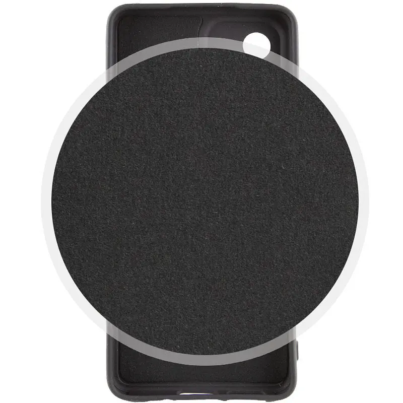 Чохол Lakshmi Silicone Cover Full Camera (AAA) для Tecno Pop 5 LTE Чорний / Black - фото 2