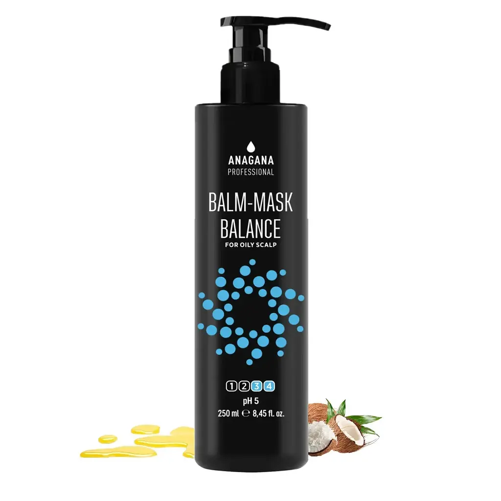 Бальзам-Маска Баланс для жирной кожи головы ANAGANA 250 мл - фото 2