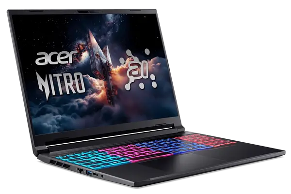 Ноутбук Acer Nitro V 16S ANV16S-61-R9C4 (NH.QXNEU.003) Obsidian Black - фото 2