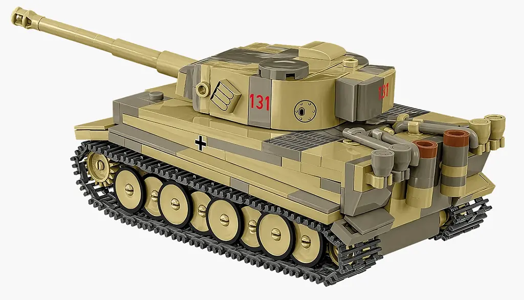 Конструктор дитячий танк PANZER VI TIGER I no. 131 COBI 2734 - фото 3
