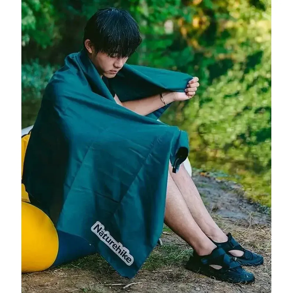 Рушник Naturehike CNK2300SS010 156x80 Dark green - фото 2