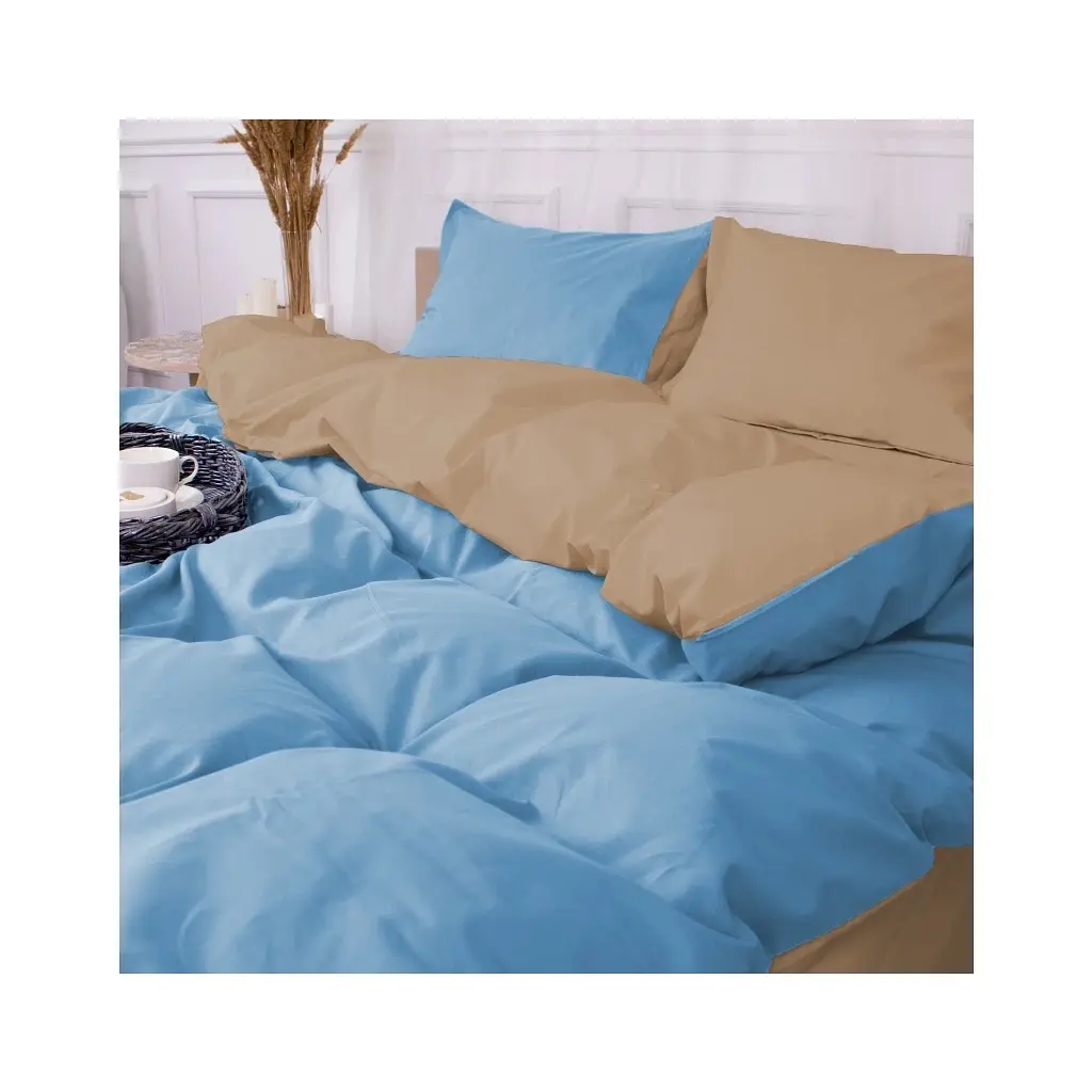 Постільна білизна MirSon Poplin Line 015 + 067 Kimberly 2 x 160 x 220 (2200006281832) - фото 3