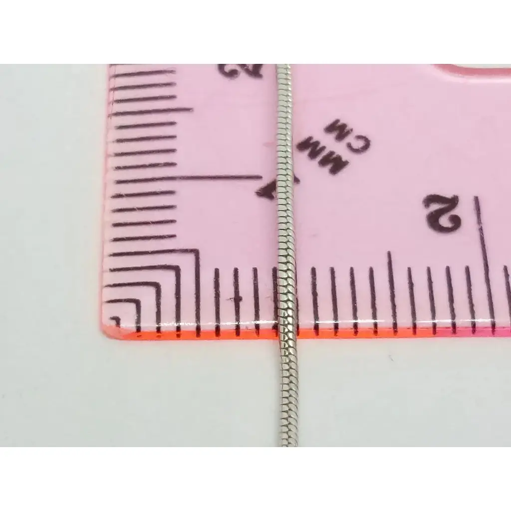 Срібний ланцюжок Аметист Снейк 31020РШ 50 - фото 4