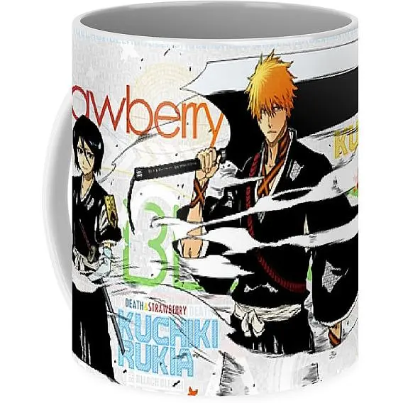 Кружка GeekLand Блич Bleach Ичего и Рукия BL.02.007 330 мл белая - фото 2