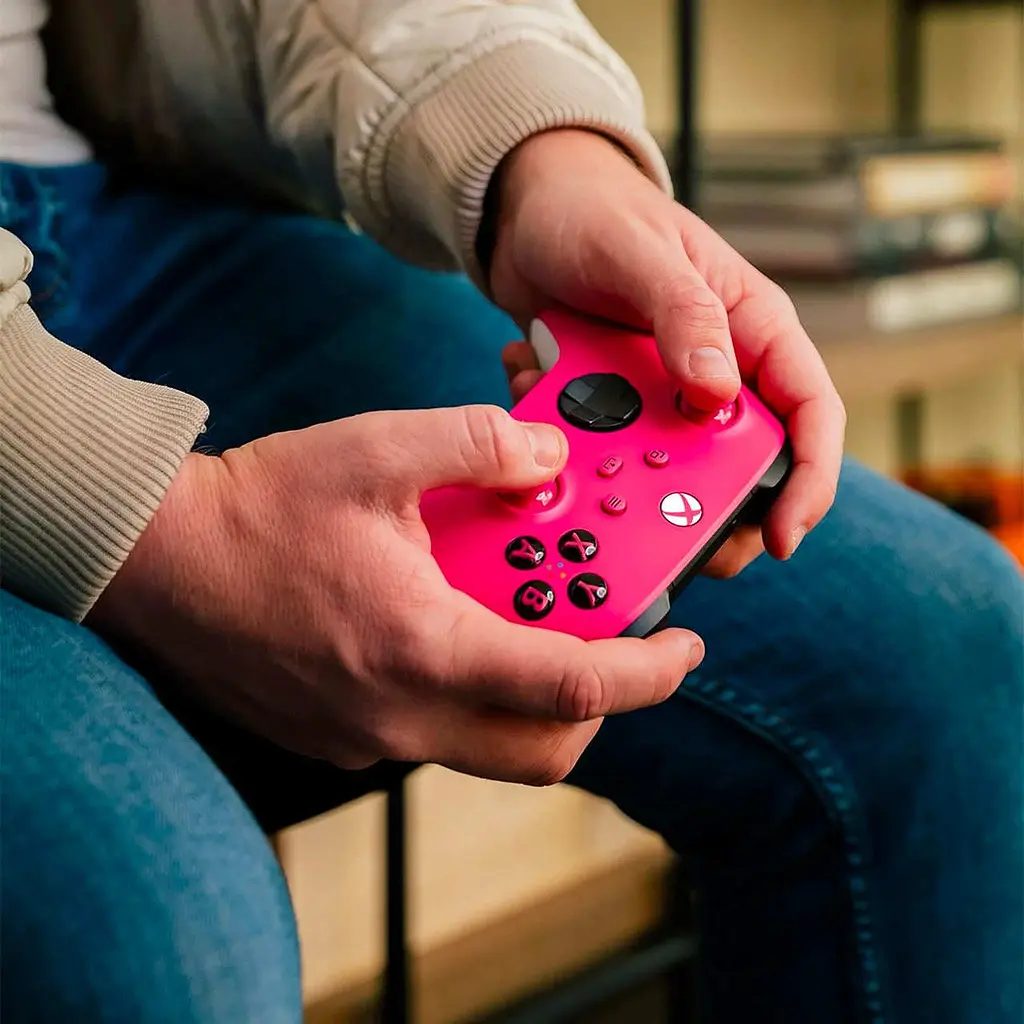 Геймпад Microsoft Xbox Series X|S Wireless Controller Deep Pink (QAU-00082, QAU-00083) - фото 8