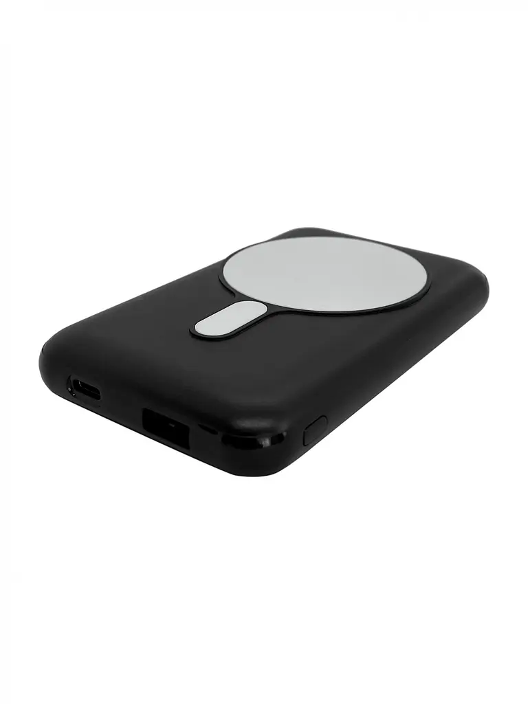 Портативна магнітна бездротова батарея 10000 mAh XON PowerBank Magsafe (YC1X2) 15W Black (5060948063135) - фото 3
