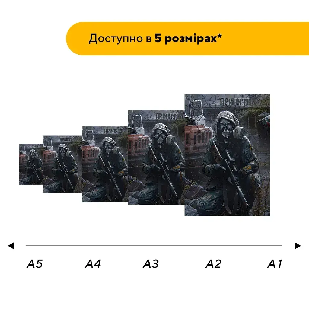 Дерев'яний фігурний пазл puzzlean Місто привид, А3, Картонна коробка 200 елементів - фото 2