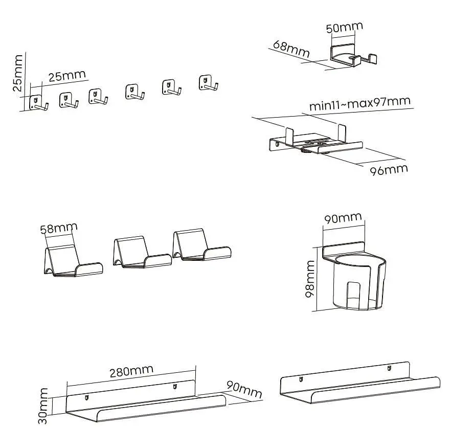 Набір аксесуарів для органайзерів OfficePro OA530 White - фото 2
