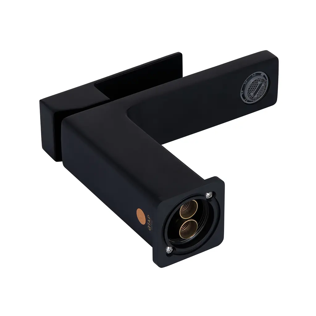 Змішувач для раковини Qtap Gemini QTGEM270BLM45674 Black Matt - фото 3
