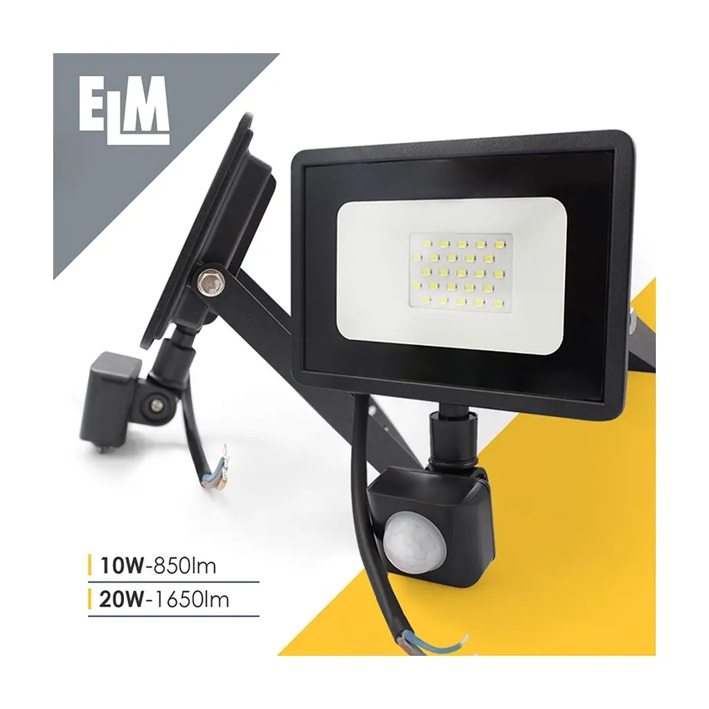 Прожектор ELM MATRIX S- 20-41 6500 з датчиком (26-0035.) - фото 6