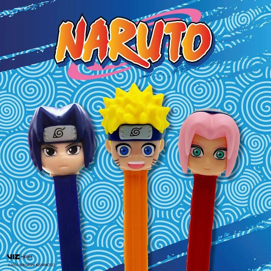 Диспенсер із цукерками Pez Naruto Collection Сакура 17 г - фото 5