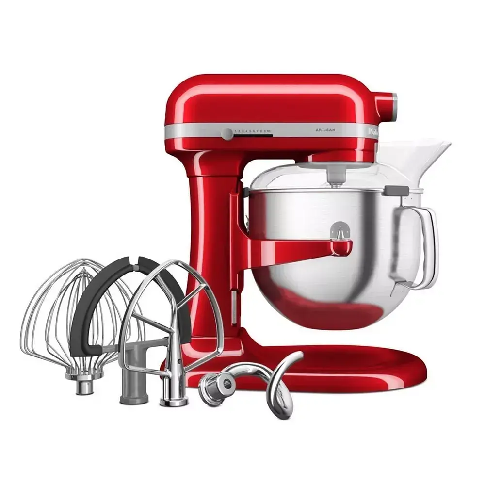 Кухонна машина KitchenAid Artisan 6,6 л 5KSM70SHXECA з підйомною чашею карамельне яблуко - фото 3