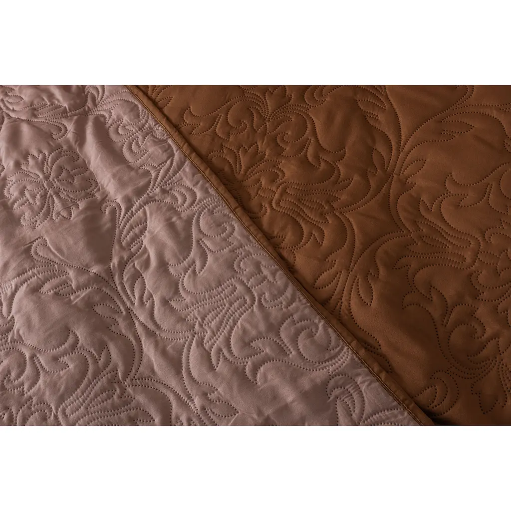 Покривало з наволочкою ТЕП Vintage Аравійська ніч 240х180 см кавове (4-00509_22198) - фото 3