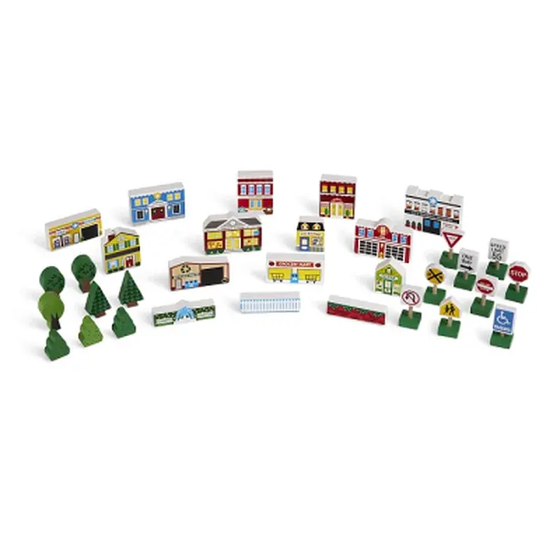 Ігровий набір Melissa&Doug дерев'яний "Місто" (MD14796) - фото 3