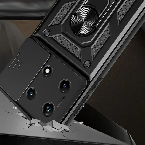 Панель BeCover Military для Infinix Note 30 NFC (X6833B) Black (711000) - фото 5