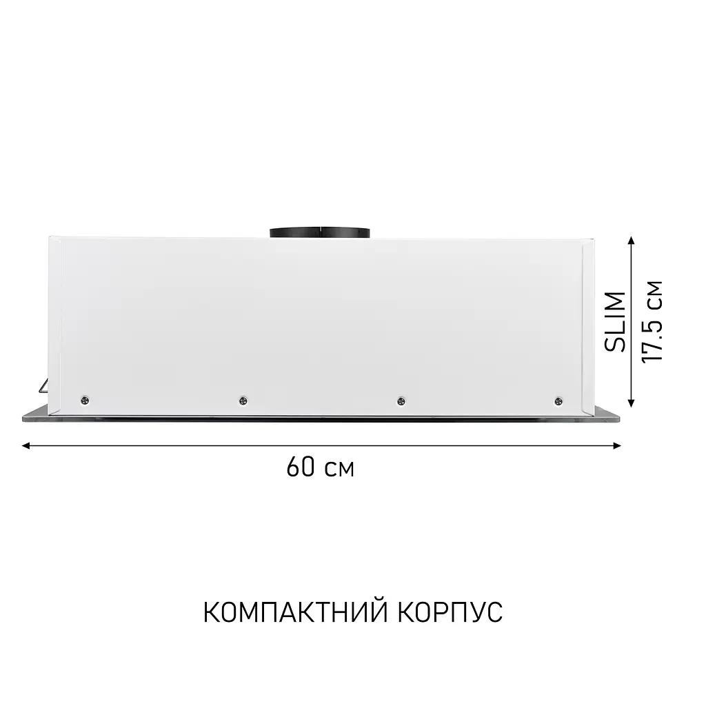 Витяжка повновбудована MINOLA HBI 6473 WH GLASS 800 LED Line - фото 13