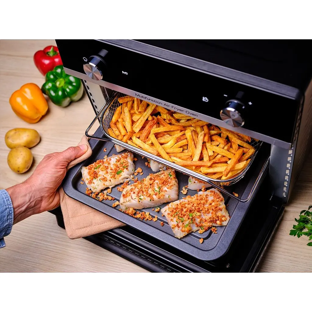 Мультипіч Tefal EasyFry Oven Multifunctional 1800 Вт чорна (FW605810) - фото 7