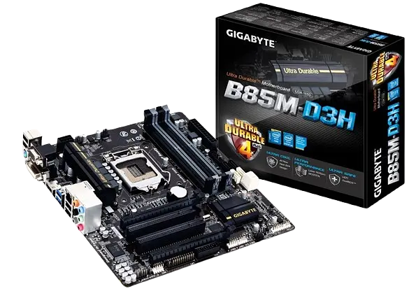 Материнська плата Gigabyte GA-B85M-D3H LGA 1150 (GA-B85M-D3H) Б/В