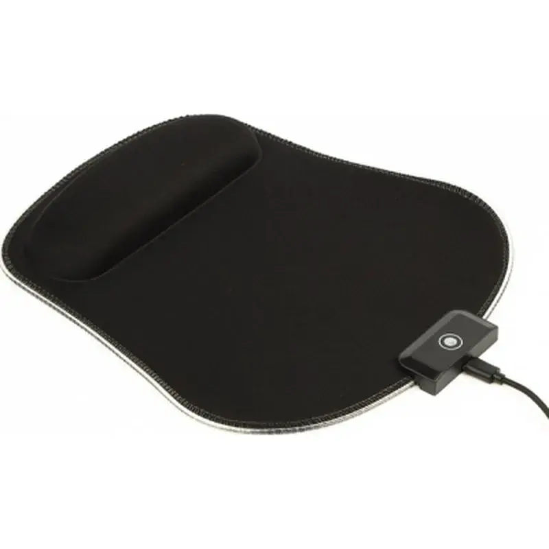 Килимок для мишки Maxxter MMP-LEDPAD-BK RGB Black (MMP-LEDPAD-BK) - фото 3