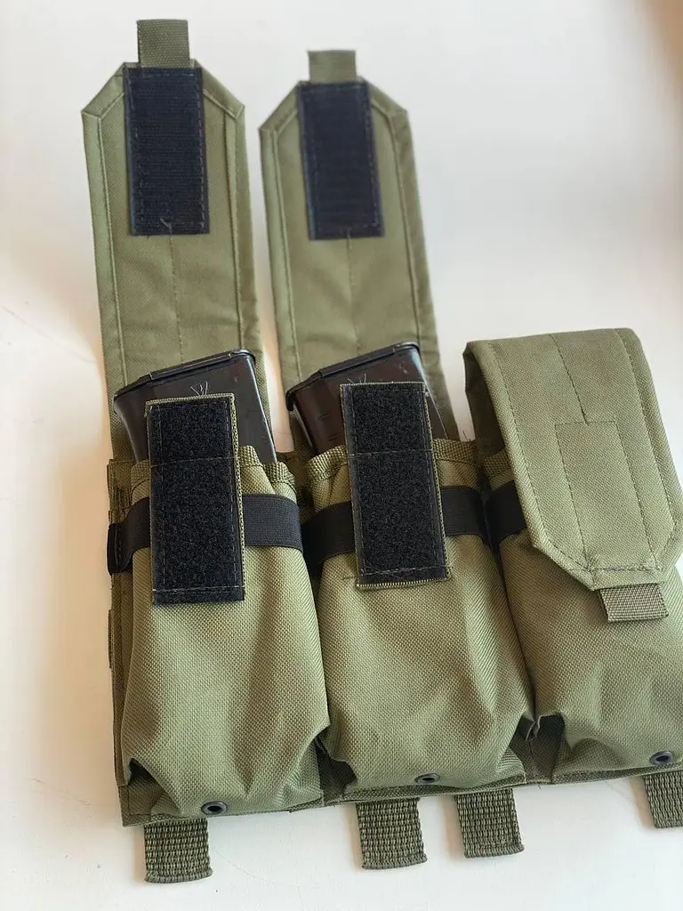 Підсумок потрійний для магазинів АК закритий з MOLLE(Олива) - фото 3