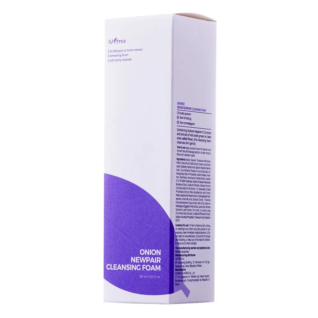 Пінка для вмивання з екстрактом цибулі 150 мл Isntree Onion Newpair Cleansing Foam - фото 2