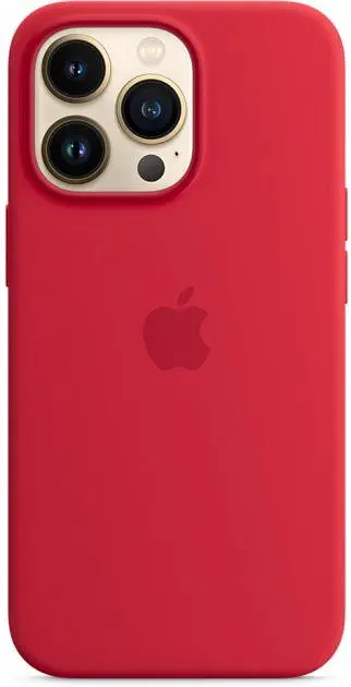 Чохол Silicone Case з MagSafe для Apple iPhone 13 Pro (6.1) Red ААА [72335] - фото 3