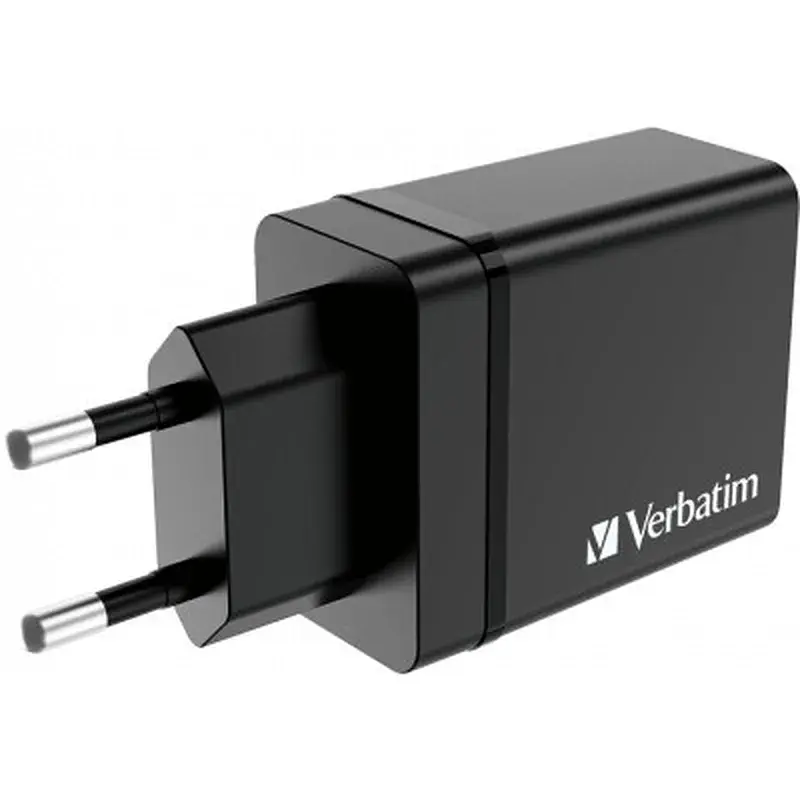 Зарядний пристрій Verbatim USB 30W PD3.0 4-ports black (49700) - фото 2