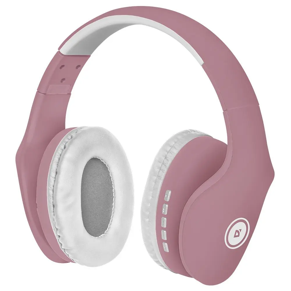 Гарнітура Defender FreeMotion B525 Bluetooth + 3.5 мм White-Pink (63528) - фото 3