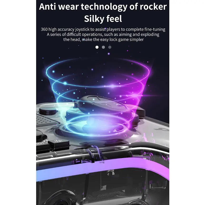 Геймпад джойстик Voltronic P-05 Wireless DualShock 4 for PS4/Switch/PC/IOS MFI/Adndroid HID - фото 14