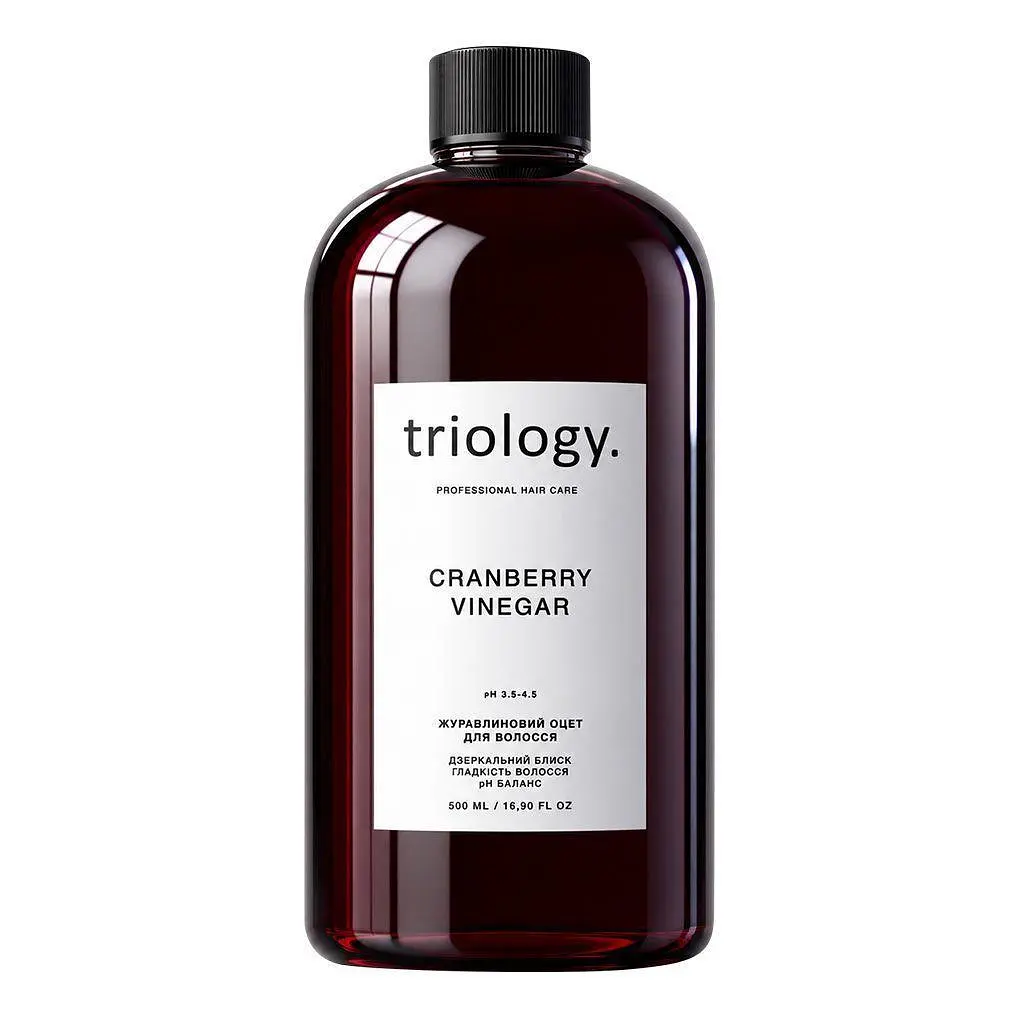 Журавлиновий оцет для волосся Triology Cranberry Vinegar, 500 мл