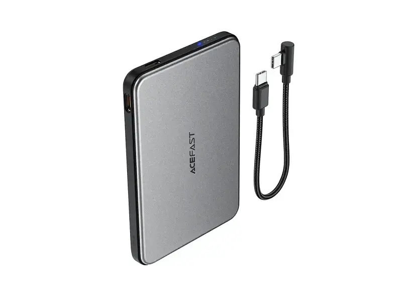 Зовнішній акумулятор (Power Bank) Acefast M30 5000mAh 20W Black - фото 3