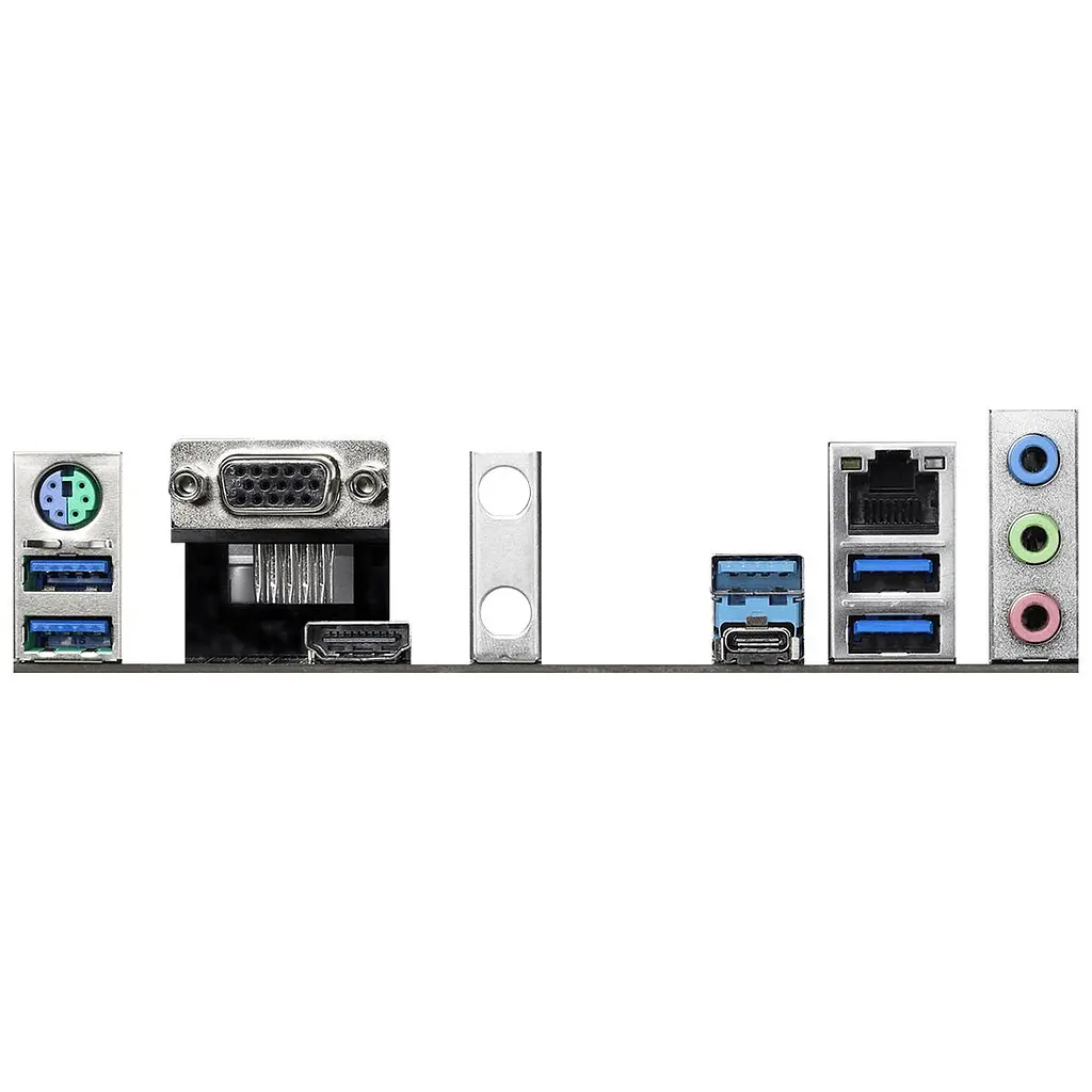 ASRock B550 Pro4 (AM4/B550, 4*DDR4, 2xPCIex16, HDMI/VGA, 6xSATAІІІ, 3xM.2, GLan, 7.1ch, ATX) (B550 Pro4) - фото 2
