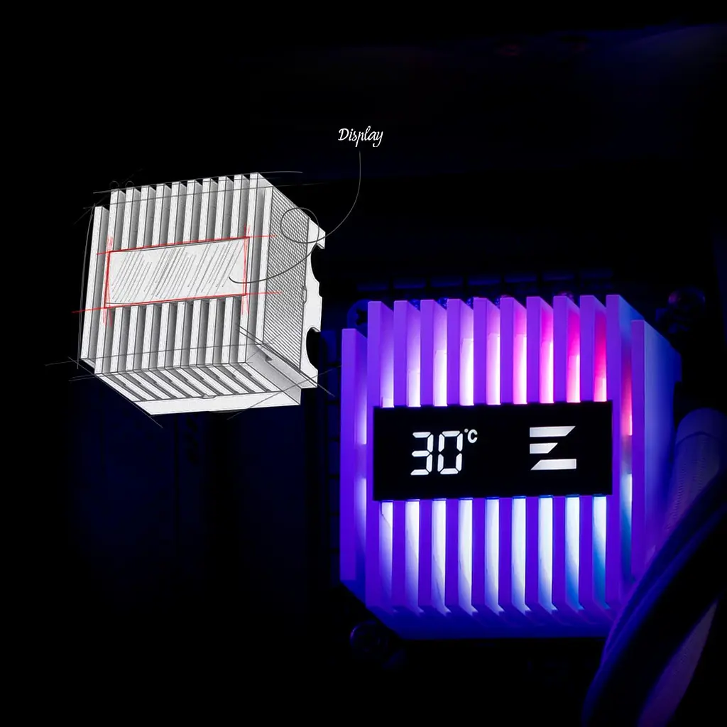 СВО Zalman Alpha 2 A36 ARGB White (ALPHA2A36WHITE) - фото 8