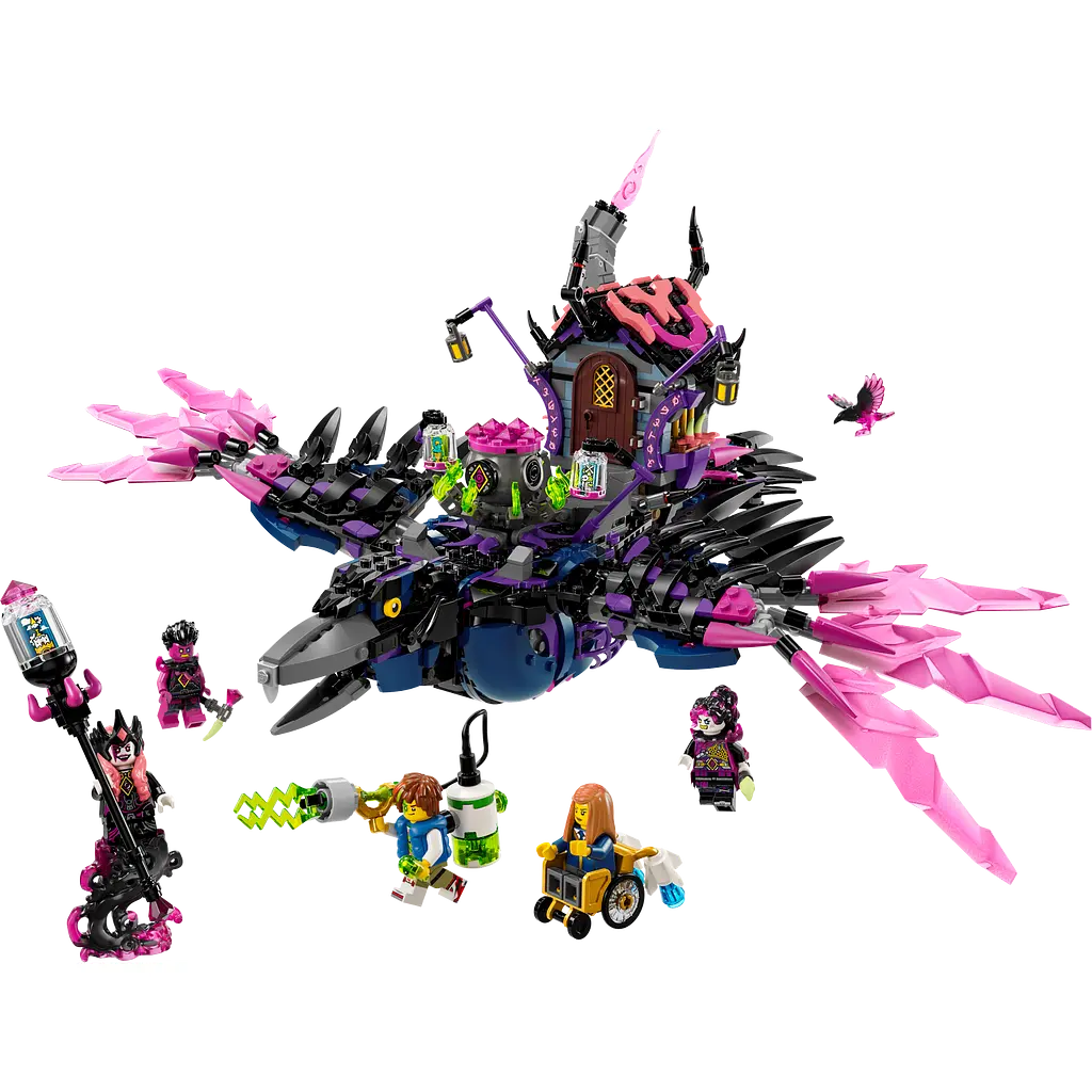 Конструктор LEGO DREAMZzz Опівнічний ворон Невідьми 1203 деталі (71478) - фото 3