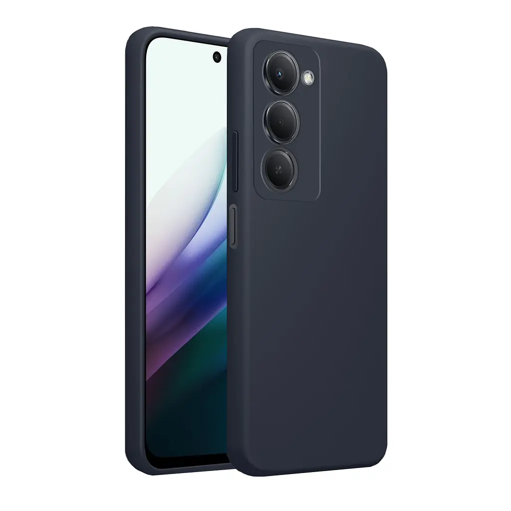 Чохол MAKE Xiaomi Redmi 15 Silicone Midnight Black - фото 3