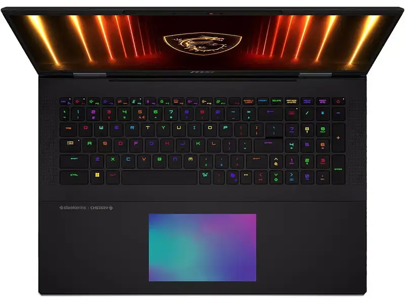 Ноутбук MSI Titan 18 HX AI A2XWIG Core Black (A2XWIG-632US) - фото 5