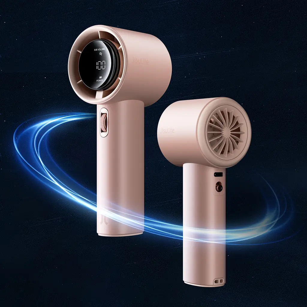 Вентилятор Jisulife Handheld Fan Pro1 Pink - фото 5