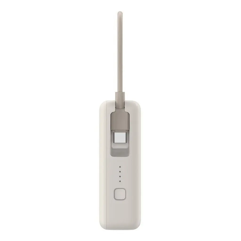 Зовнішній акумулятор Xiaomi 33W Power Bank 10000mAh (Integrated Cable) Tan GL - фото 3
