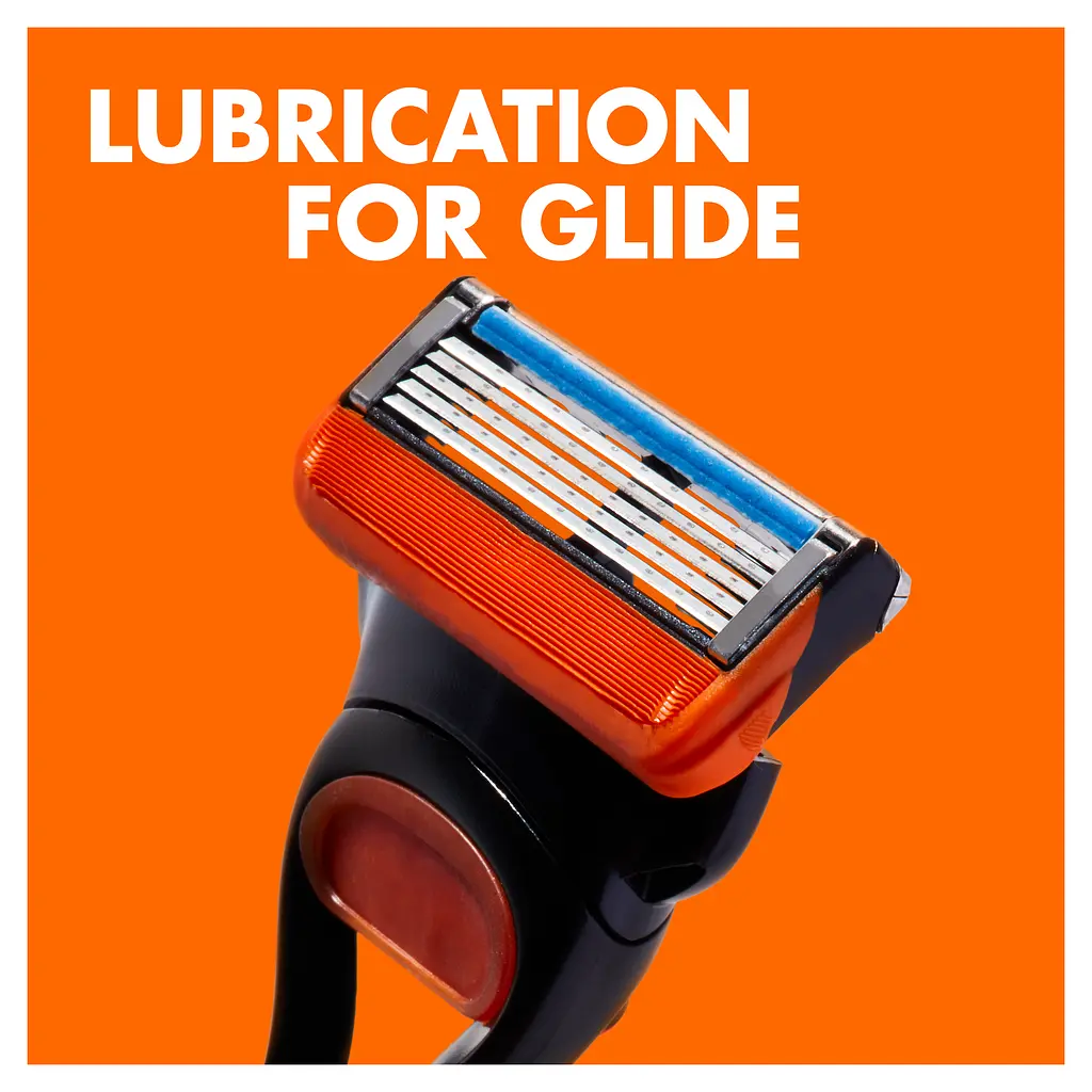 Подарочный набор для мужчин Gillette: Бритва Fusion5 + Гель для бритья 200 мл - фото 4