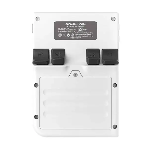 Ігрова консоль Anbernic RG35XX Plus + 5000 Ігор 64GB (White) - фото 2