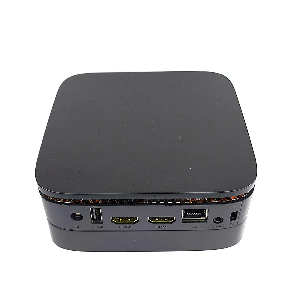 Мини компьютер неттоп FICEP AK1 PRO Intel N5105 8GB RAM 128GB SSD 2xHDMI LAN Wi-Fi ac BT 4.0 2xUSB2.0 2xUSB3.0 miniJack Win 11 - фото 2