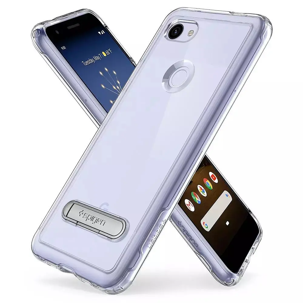 Чохол прозорий із підставкою Spigen Slim Armor F22CS26217 для Google Pixel 3a XL (6") Clear - фото 4