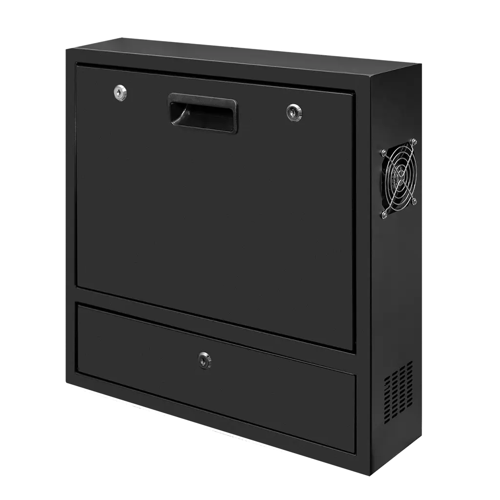 Шафа GreenVision GV-DVR-02 24x24x6 см - фото 4