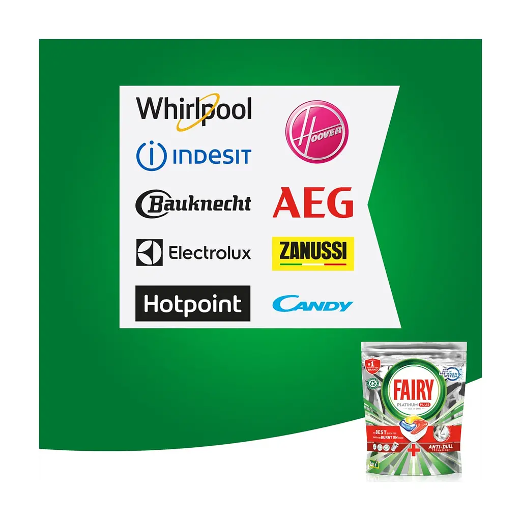 Таблетки для посудомийних машин Fairy Platinum Plus All in One Lemon 36 шт. (8001841956541/8700216236232) - фото 4