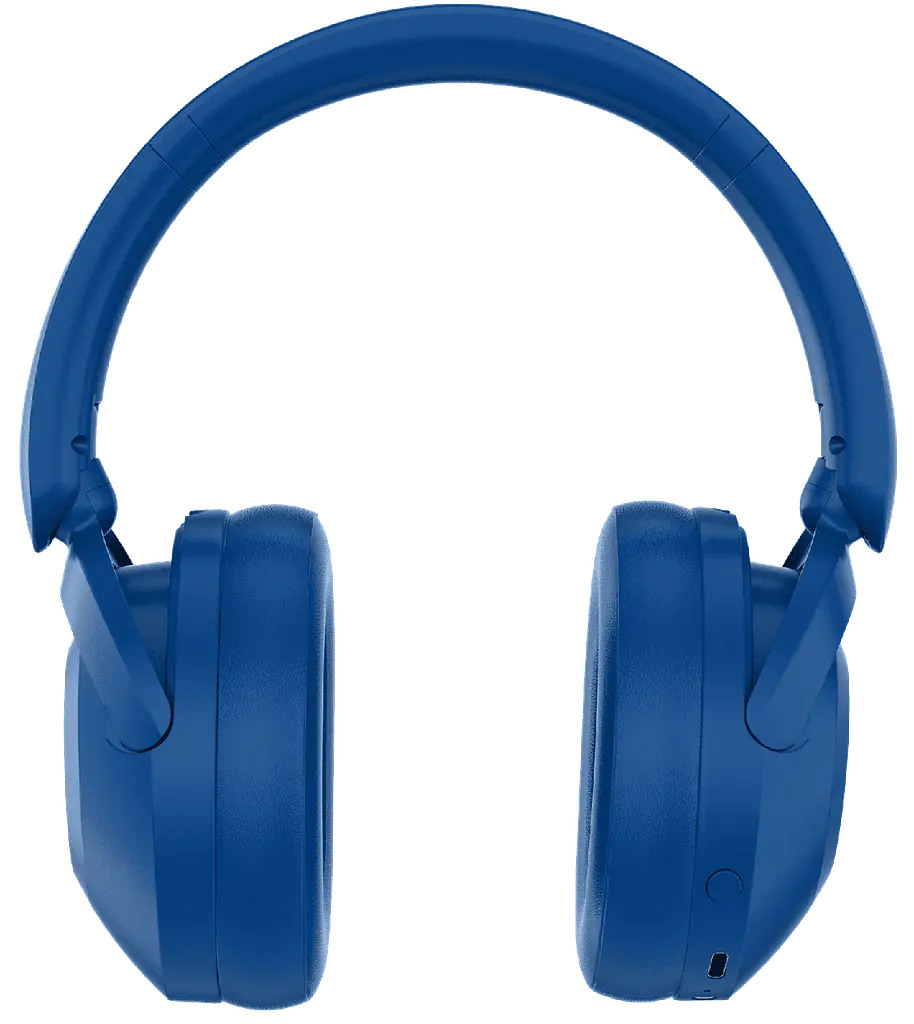 Навушники бездротові Defender FreeMotion B490 bluetooth стерео гарнітура + USB-C + 3.5 синя (63491) - фото 2