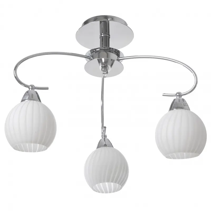 Люстра потолочная Brille для кухни E14 40W CH (LK-262C/3) - фото 7