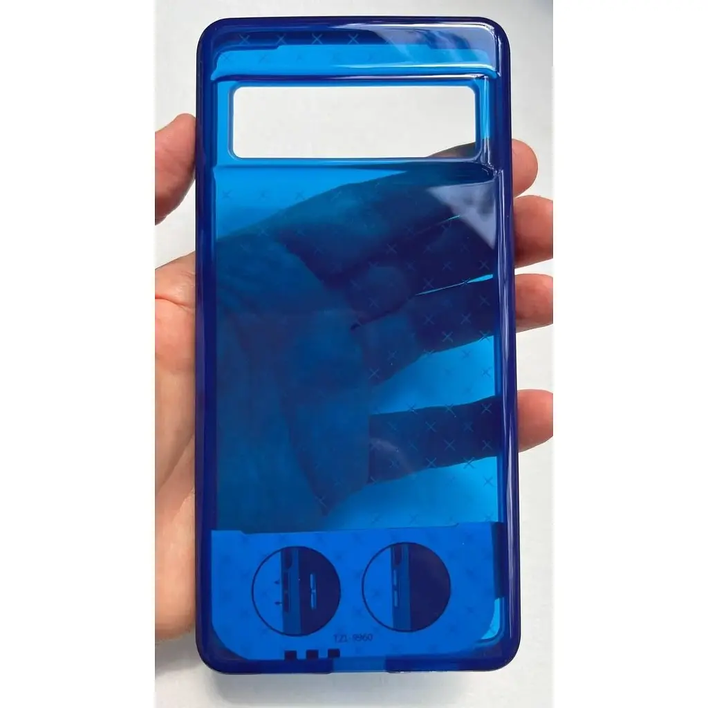 Оригінальний протиударний чохол Tech21 Evo Check для Google Pixel 7 Pro (6.7") Blue (T21-9960) - фото 10