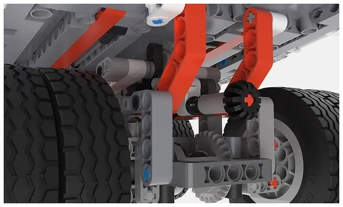 Конструктор Xiaomitu ONEBOT Truck Builder Grey MTJM01IQI 530 деталей - фото 4